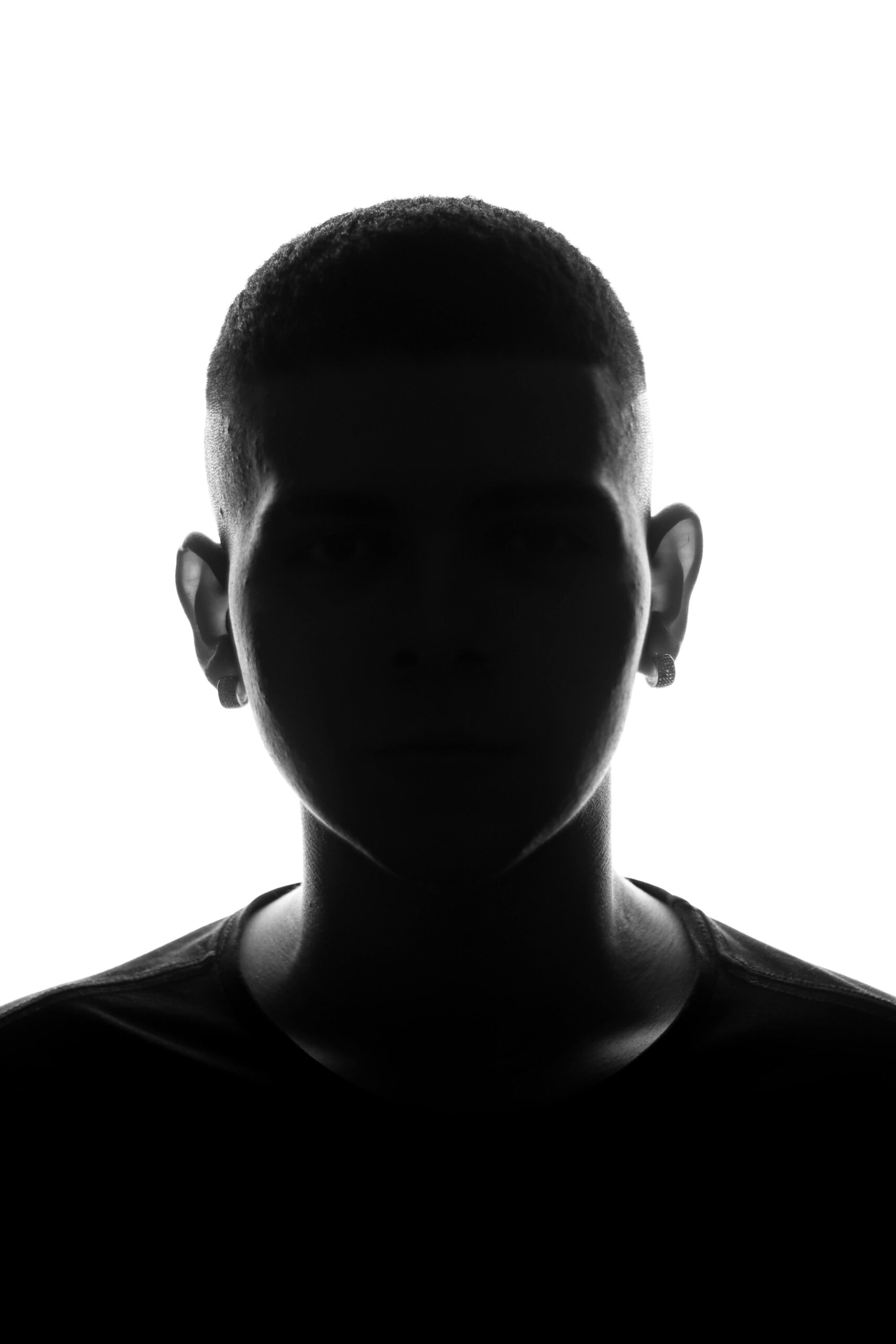 Minimalist picture of a person
